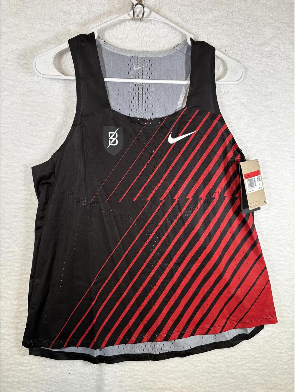 Nike Bowerman Track Club Running Singlet Tank AeroSwift Dri-FIT ADV Womens Large